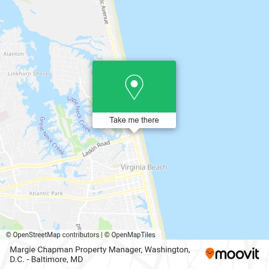 Margie Chapman Property Manager map