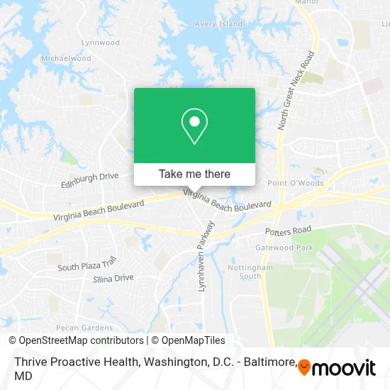 Thrive Proactive Health map