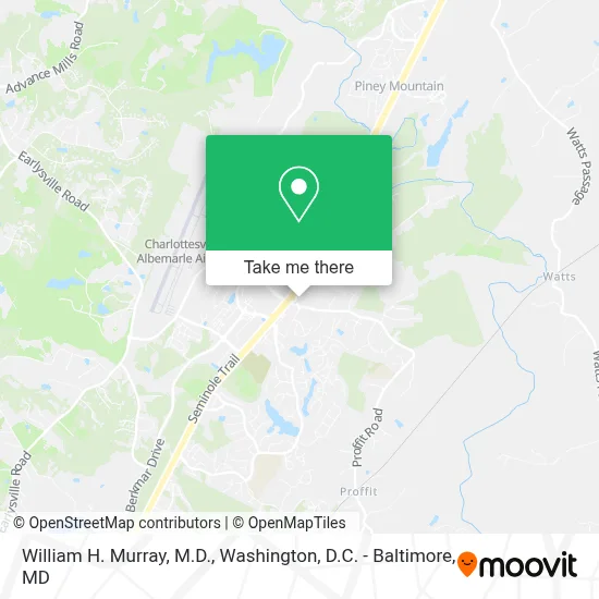 William H. Murray, M.D. map