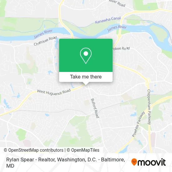Rylan Spear - Realtor map