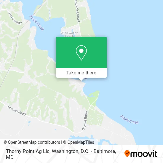 Thorny Point Ag Llc map