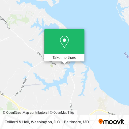 Folliard & Hall map