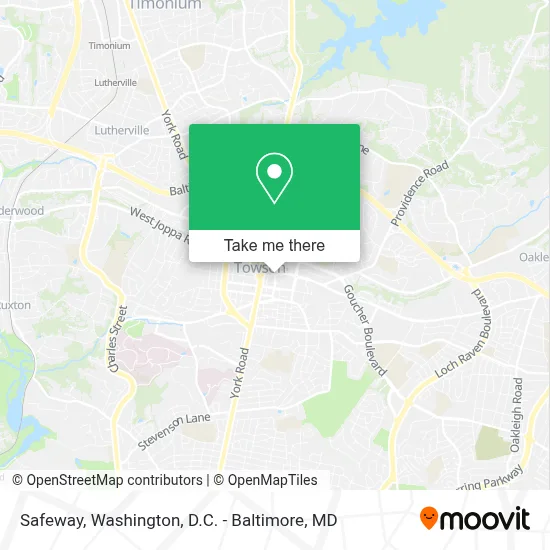 Safeway map