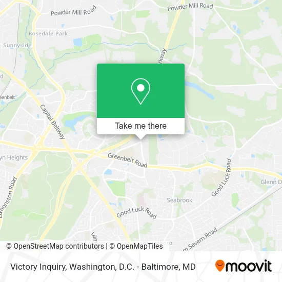 Victory Inquiry map