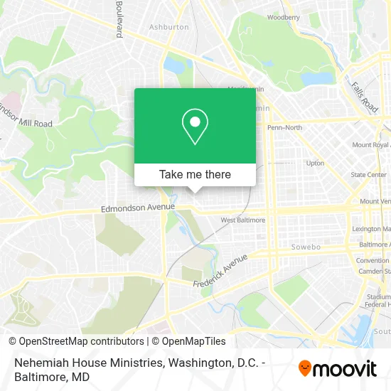 Nehemiah House Ministries map