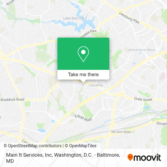 Main It Services, Inc map