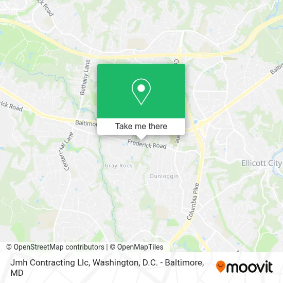 Jmh Contracting Llc map
