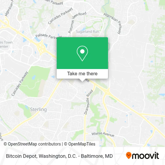 Bitcoin Depot map