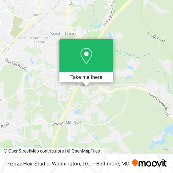 Pizazz Hair Studio map