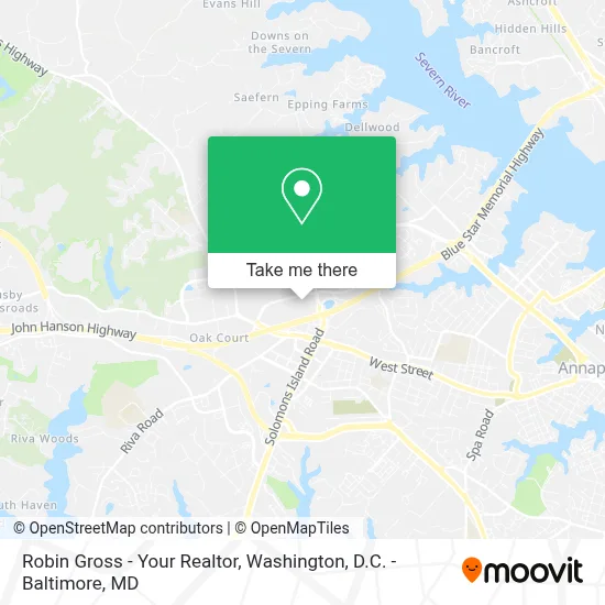 Robin Gross - Your Realtor map