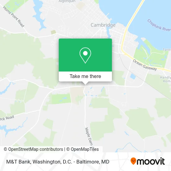M&T Bank map