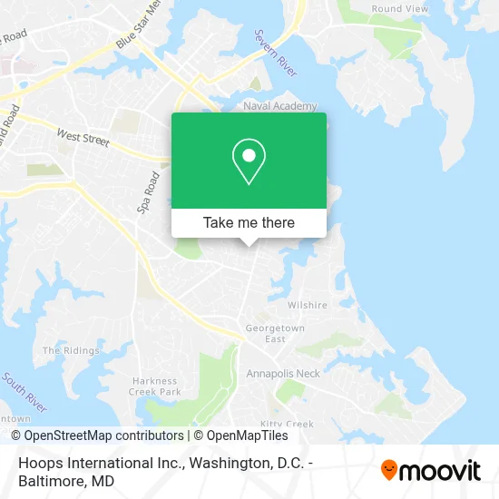 Hoops International Inc. map