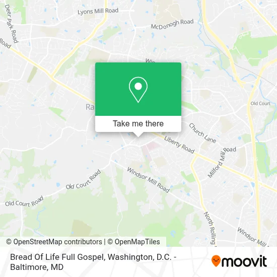Bread Of Life Full Gospel map