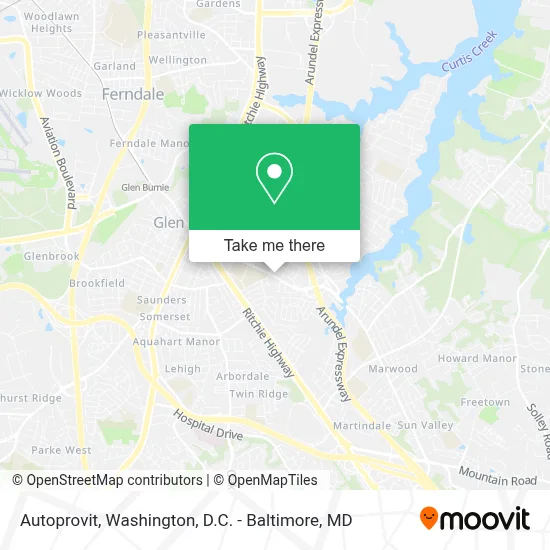 Autoprovit map