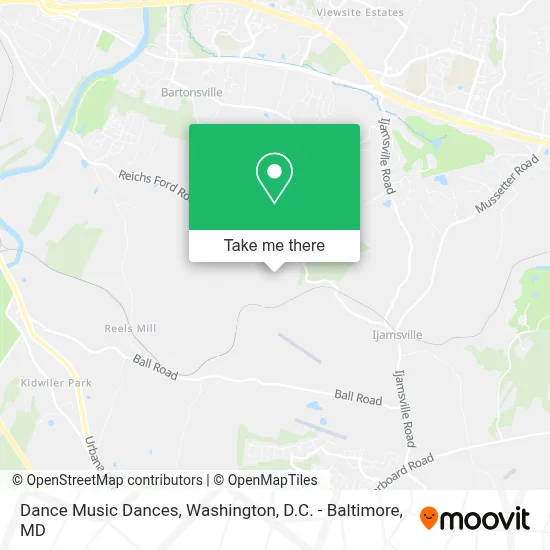 Dance Music Dances map