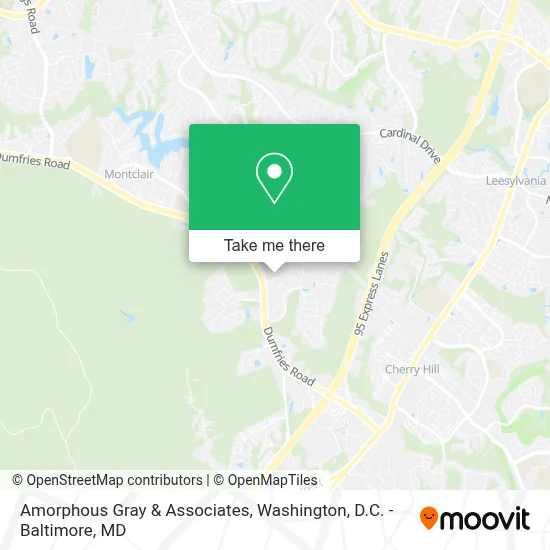Amorphous Gray & Associates map