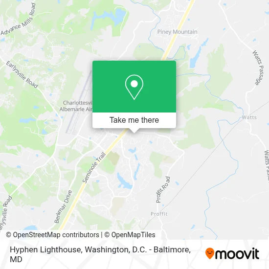 Hyphen Lighthouse map
