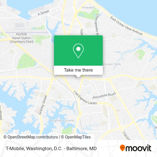 T-Mobile map