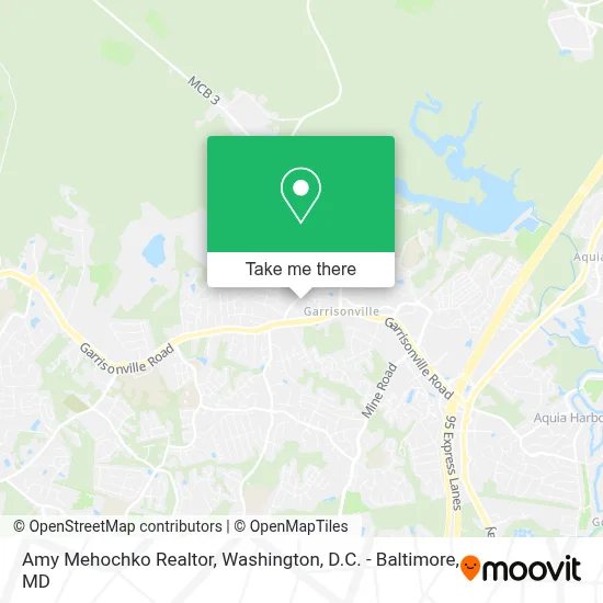 Amy Mehochko Realtor map