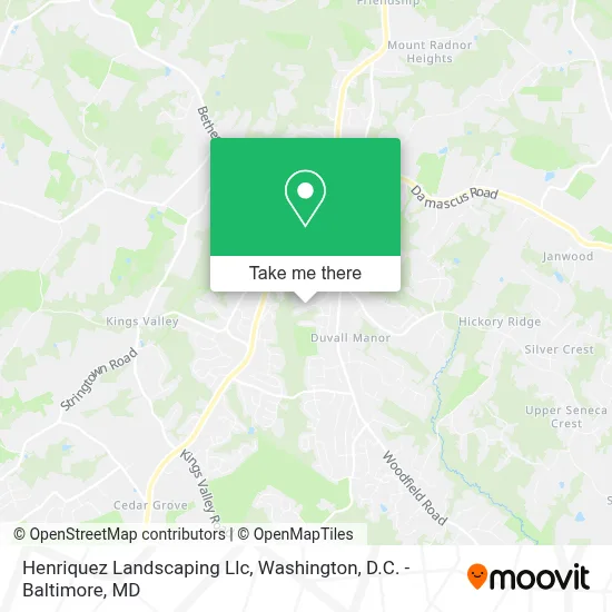 Henriquez Landscaping Llc map
