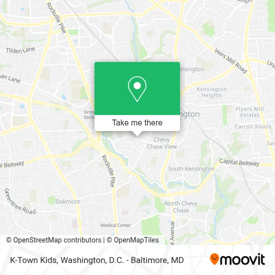 K-Town Kids map