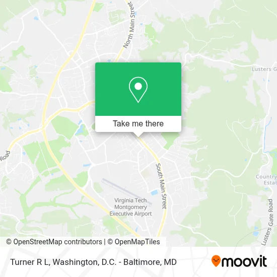 Turner  R L map