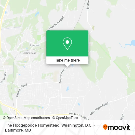 The Hodgepodge Homestead map