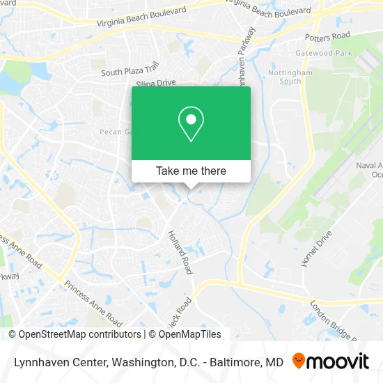 Lynnhaven Center map