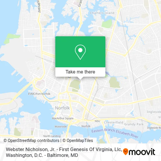 Webster Nicholson, Jr. - First Genesis Of Virginia, Llc map