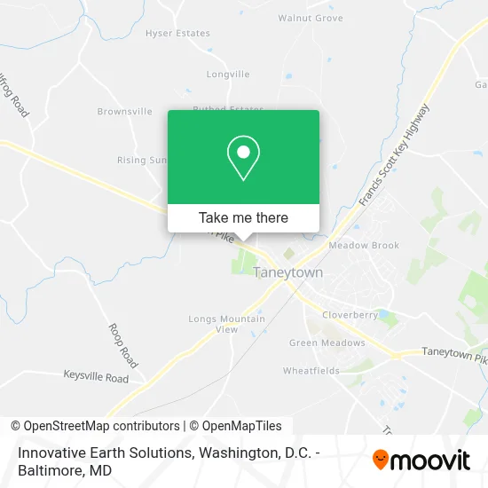 Innovative Earth Solutions map