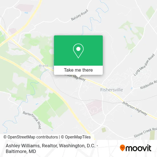 Ashley Williams, Realtor map