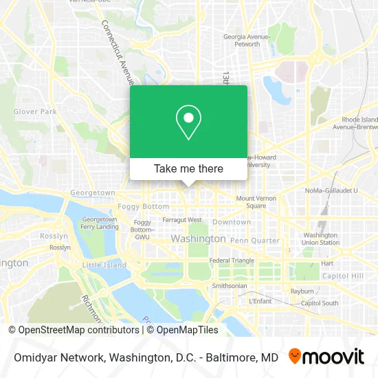 Omidyar Network map