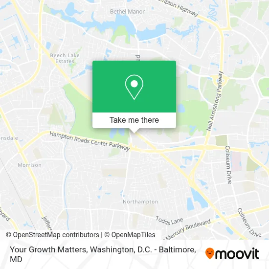 Your Growth Matters map