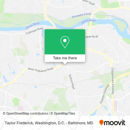 Taylor Frederick map