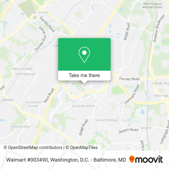 Walmart #003490 map