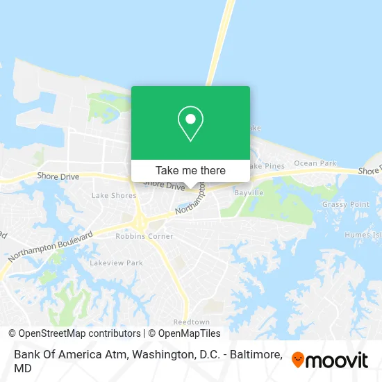 Bank Of America Atm map