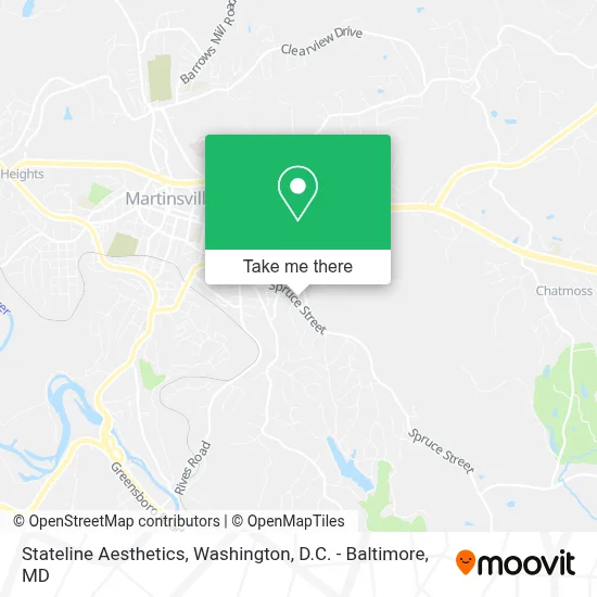 Stateline Aesthetics map