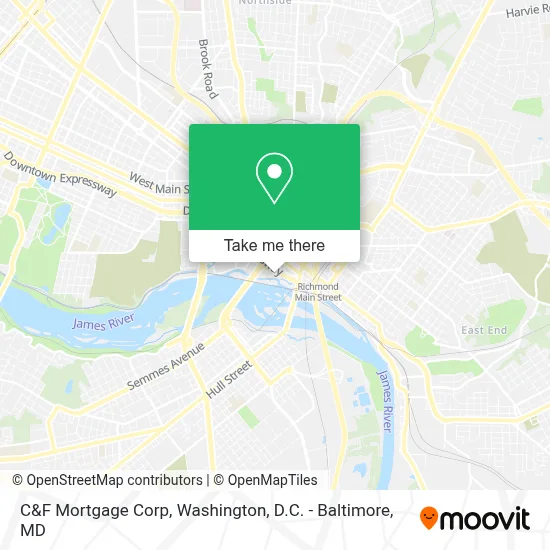 C&F Mortgage Corp map
