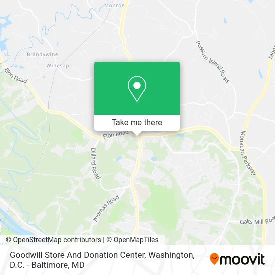 Goodwill Store And Donation Center map