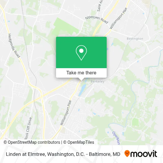 Linden at Elmtree map