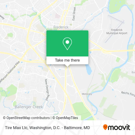 Tire Max Llc map
