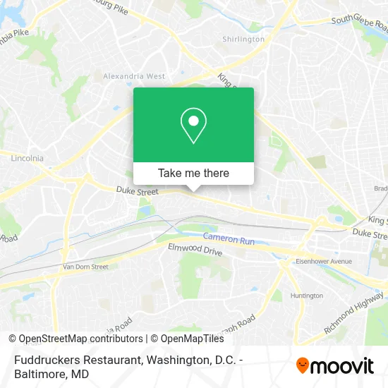 Fuddruckers Restaurant map