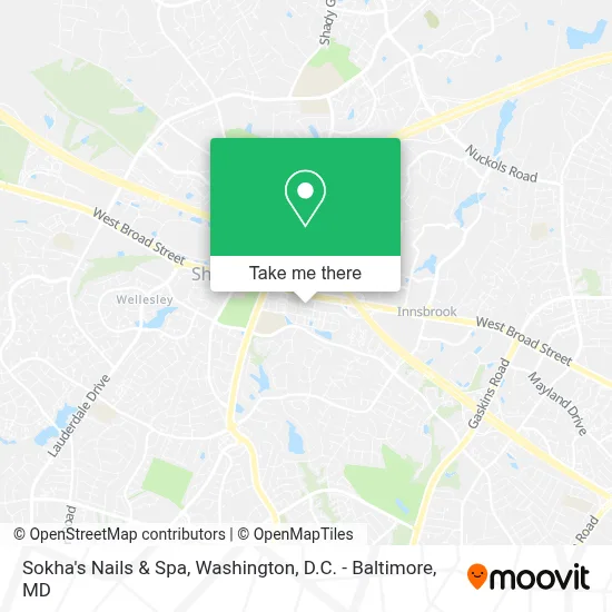 Sokha's Nails & Spa map