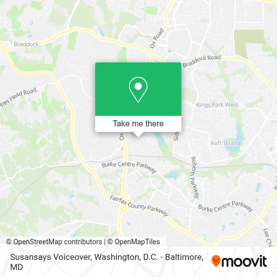 Susansays Voiceover map