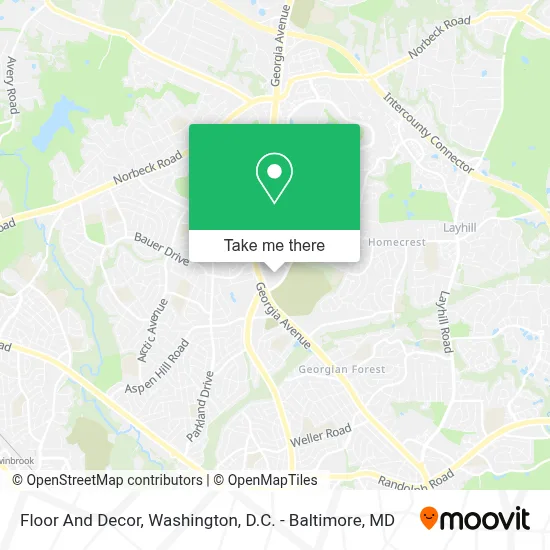 Floor And Decor map