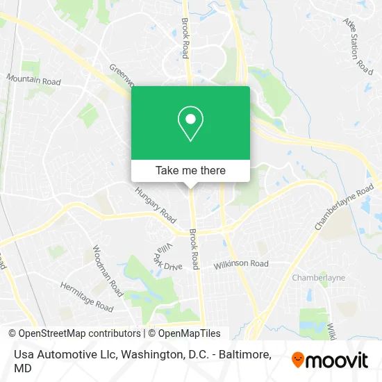 Usa Automotive Llc map
