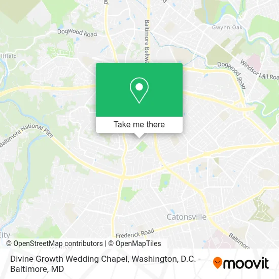 Divine Growth Wedding Chapel map