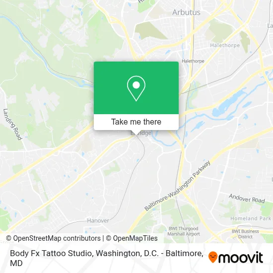 Body Fx Tattoo Studio map