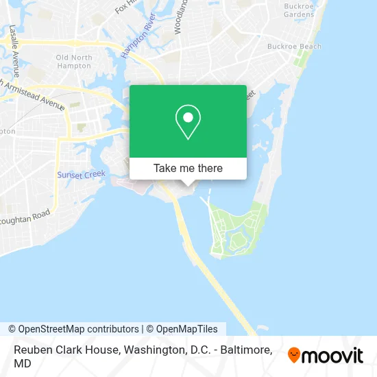 Reuben Clark House map