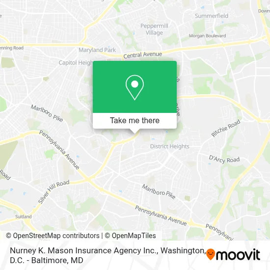 Nurney K. Mason Insurance Agency Inc. map